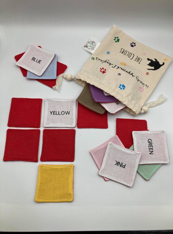 Jeu de Mémory -Collection "Woody apprend l'anglais" - "The colors" - Image 3