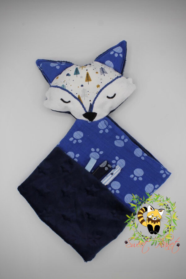 Doudou "Woody le Petit Renard" - Collection WoodLand - Image 9