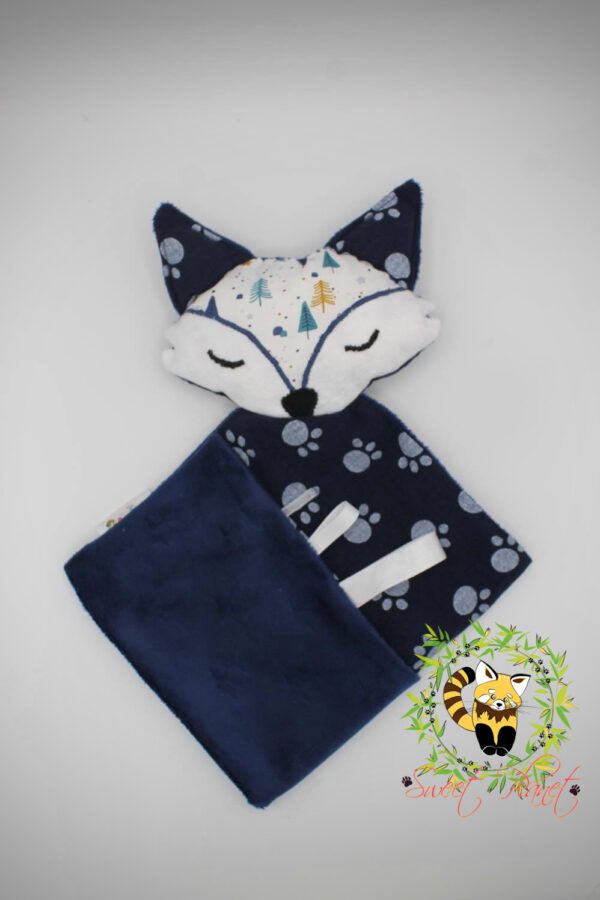 Doudou "Woody le Petit Renard" - Collection WoodLand - Image 7