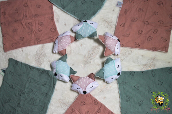 Doudou "Woody le Petit Renard" - Collection Zootopia - Image 2
