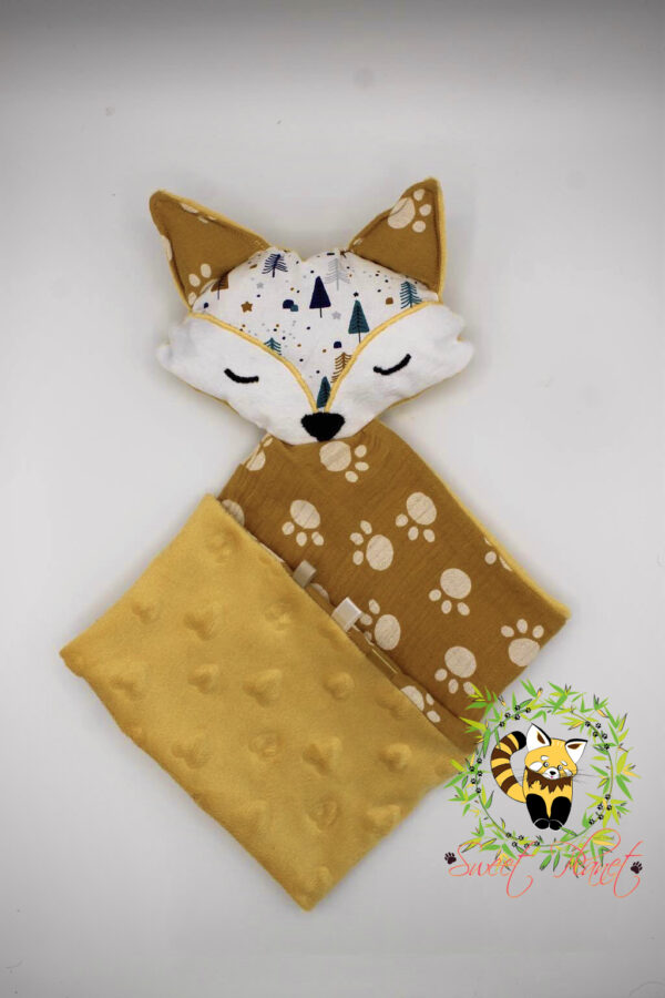 Doudou "Woody le Petit Renard" - Collection WoodLand - Image 6