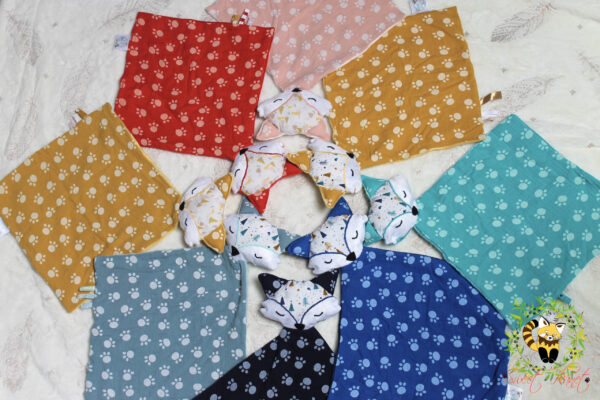 Doudou "Woody le Petit Renard" - Collection WoodLand