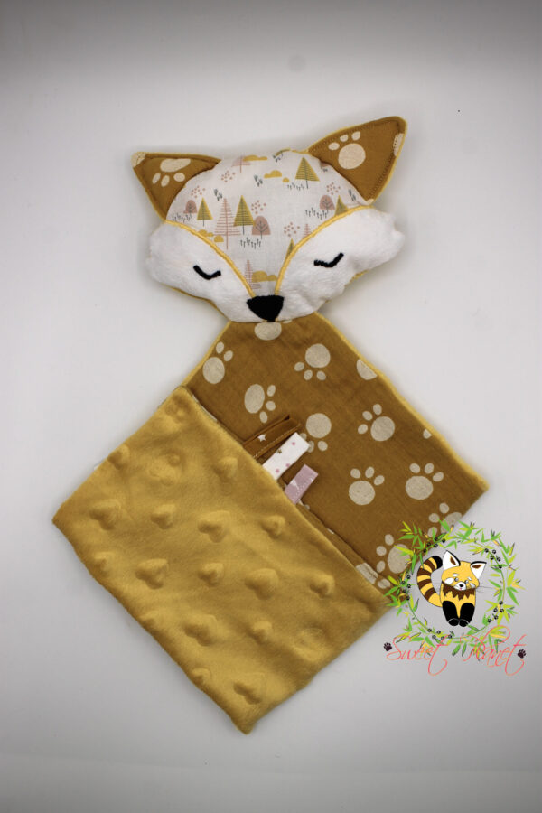 Doudou "Woody le Petit Renard" - Collection WoodLand - Image 4