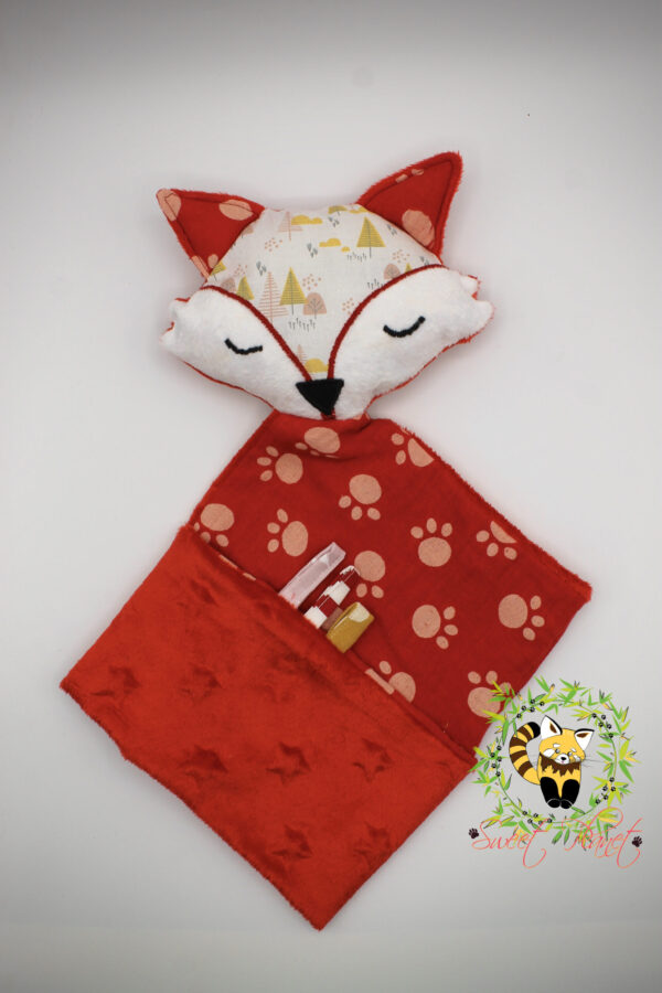 Doudou "Woody le Petit Renard" - Collection WoodLand - Image 2