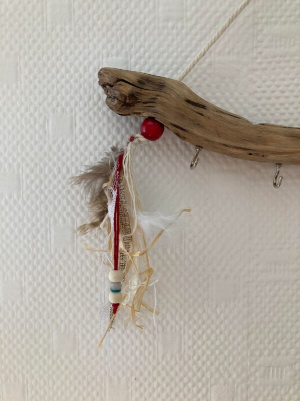 Porte bijoux en bois naturel - Modéle Unique - Image 3