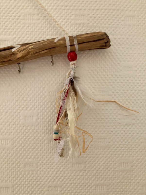 Porte bijoux en bois naturel - Modéle Unique - Image 4