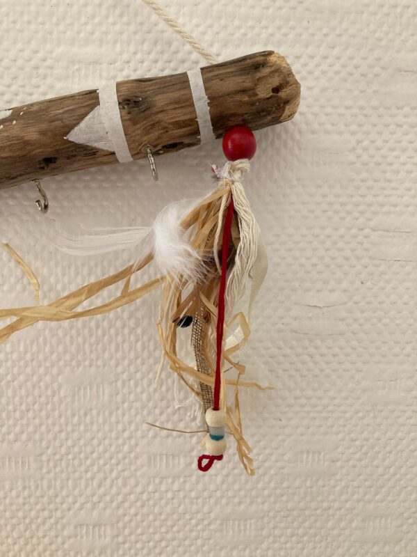 Porte bijoux en bois naturel - Modéle Unique - Image 4