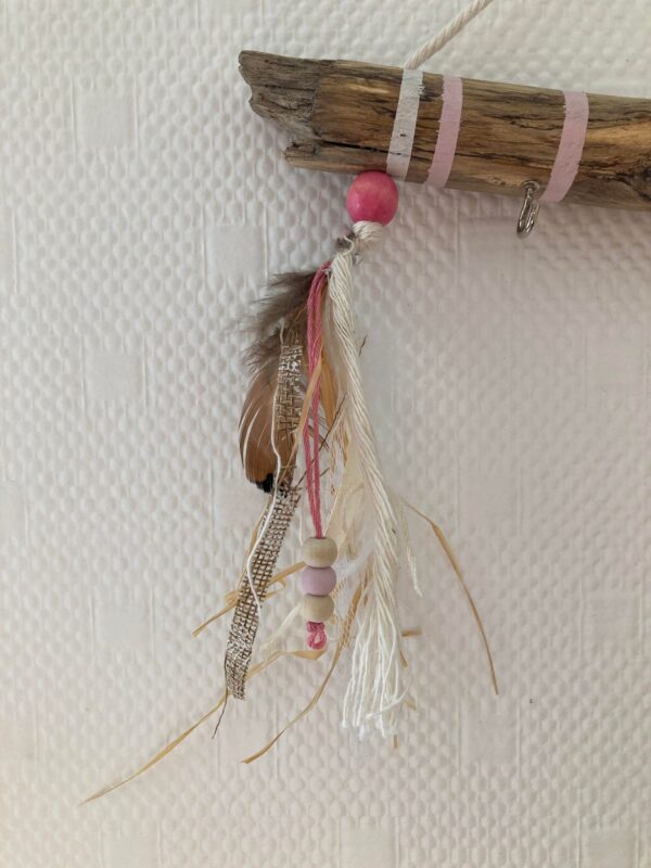 Porte bijoux en bois naturel - Modéle Unique - Image 3
