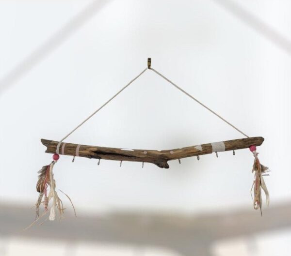 Porte bijoux en bois naturel - Modéle Unique - Image 2